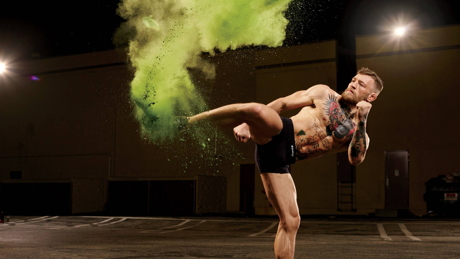 Conormcgregor Kick Pose Would Be Translated As 