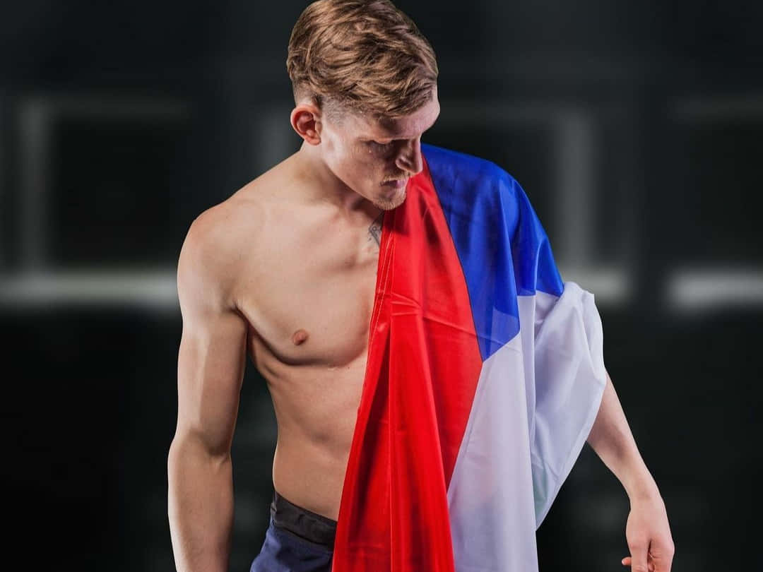 David Dvořák Dengan Bendera Ceko Wallpaper