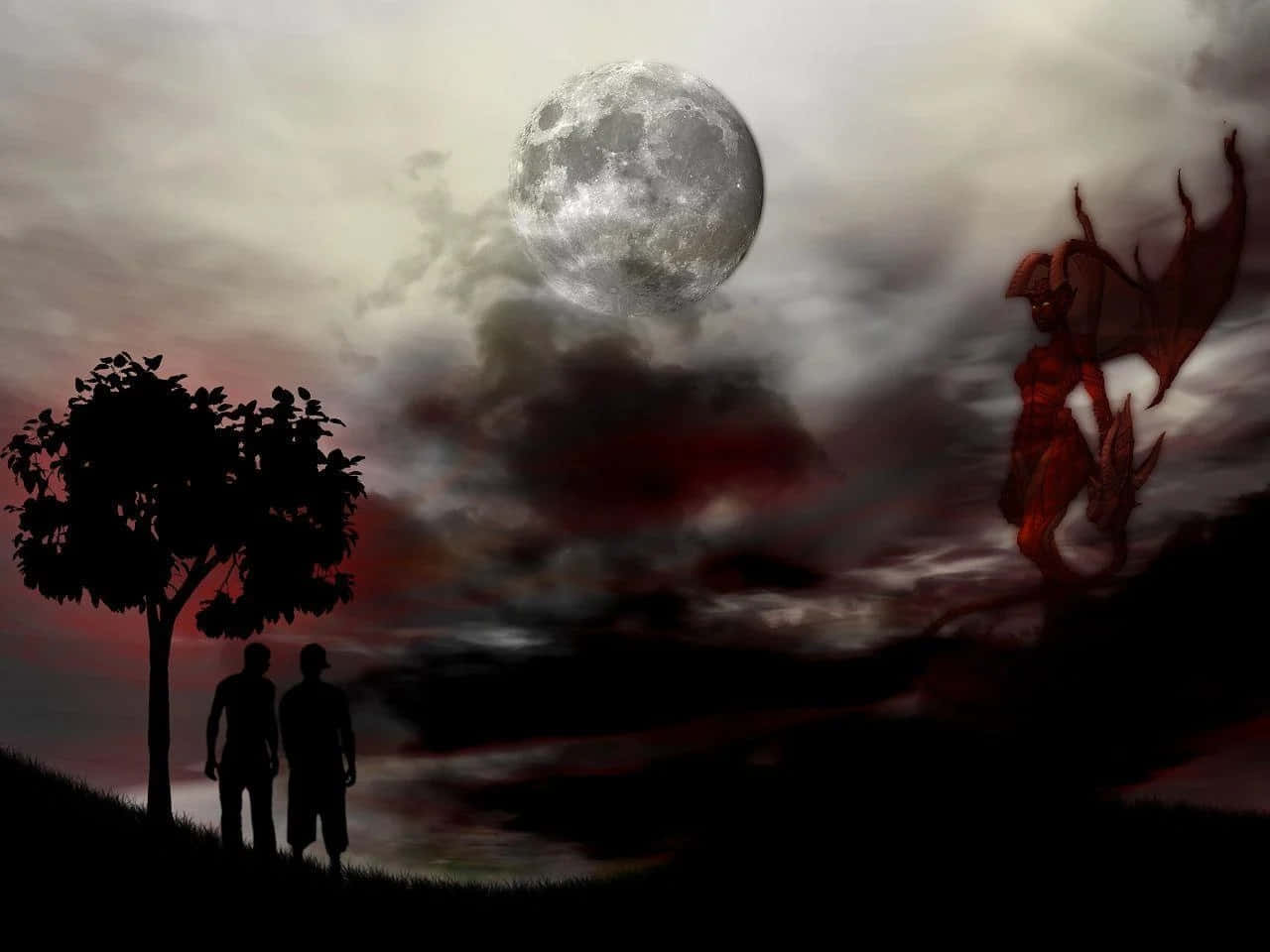 Væropmærksom På Djævelens Onde.