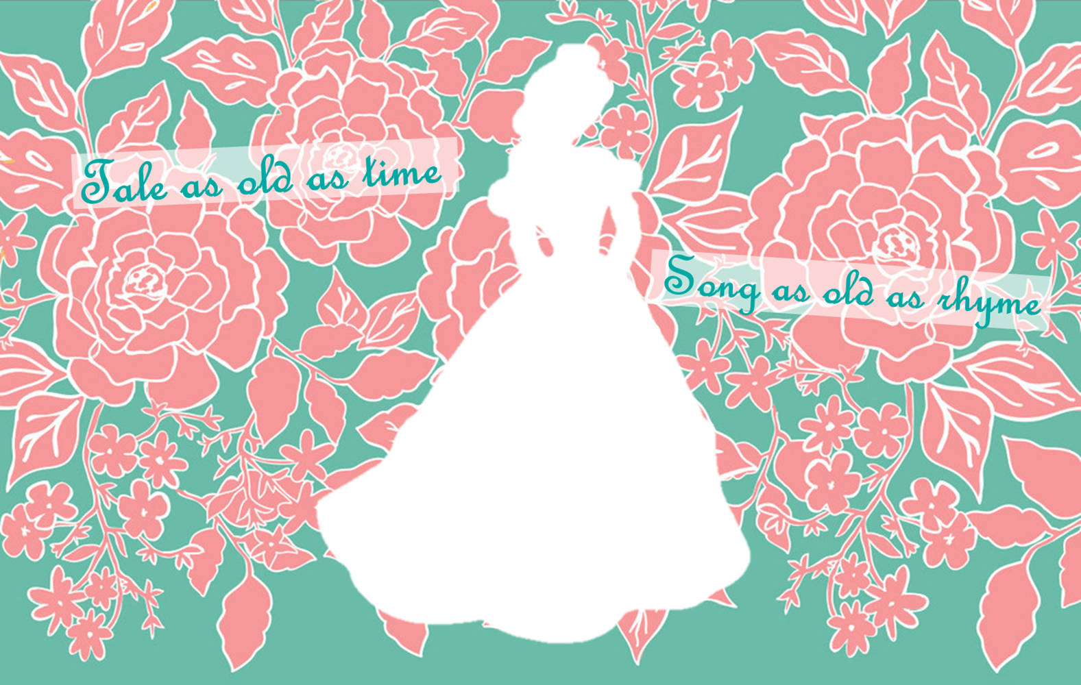 Fundode Tela Para Laptop Com Arte Da Bela Da Disney Papel de Parede