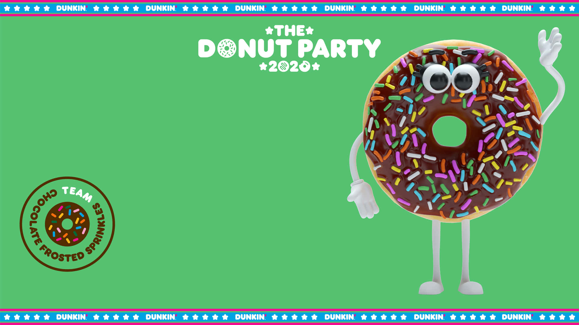 'Treat yourself today with a fresh, delicious donut'