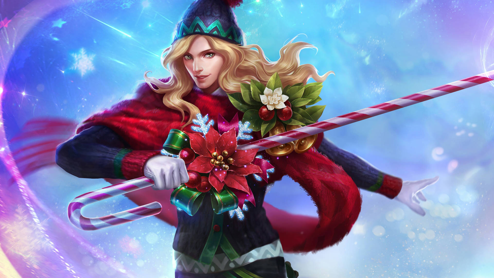 Peau De Carnaval De Noël Lancelot Mobile Legend Fond d'écran