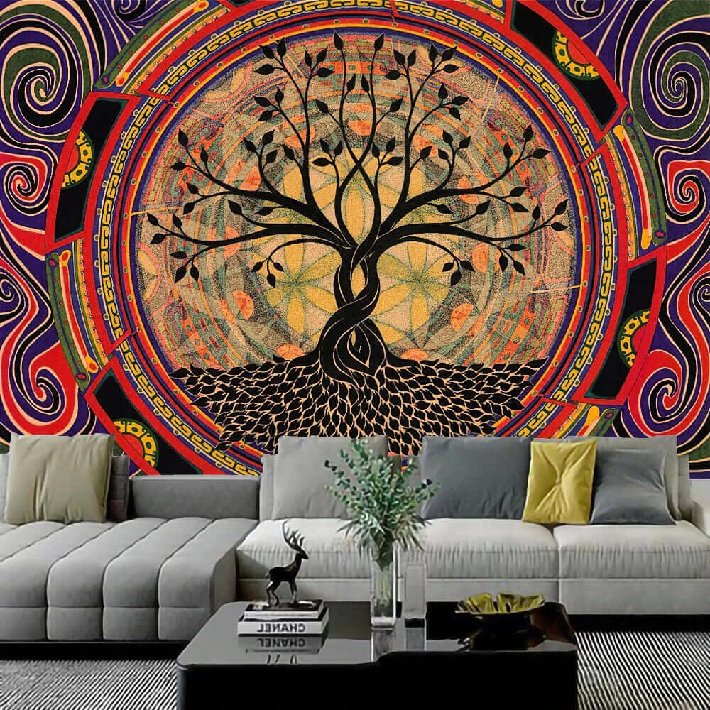 Decoresua Casa Com Um Design De Mandala.