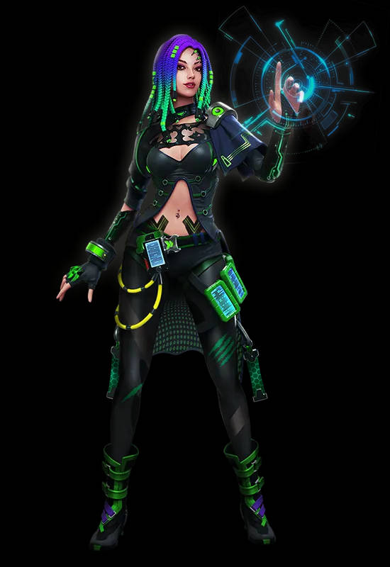 Mococomo Personagem De Free Fire. Papel de Parede