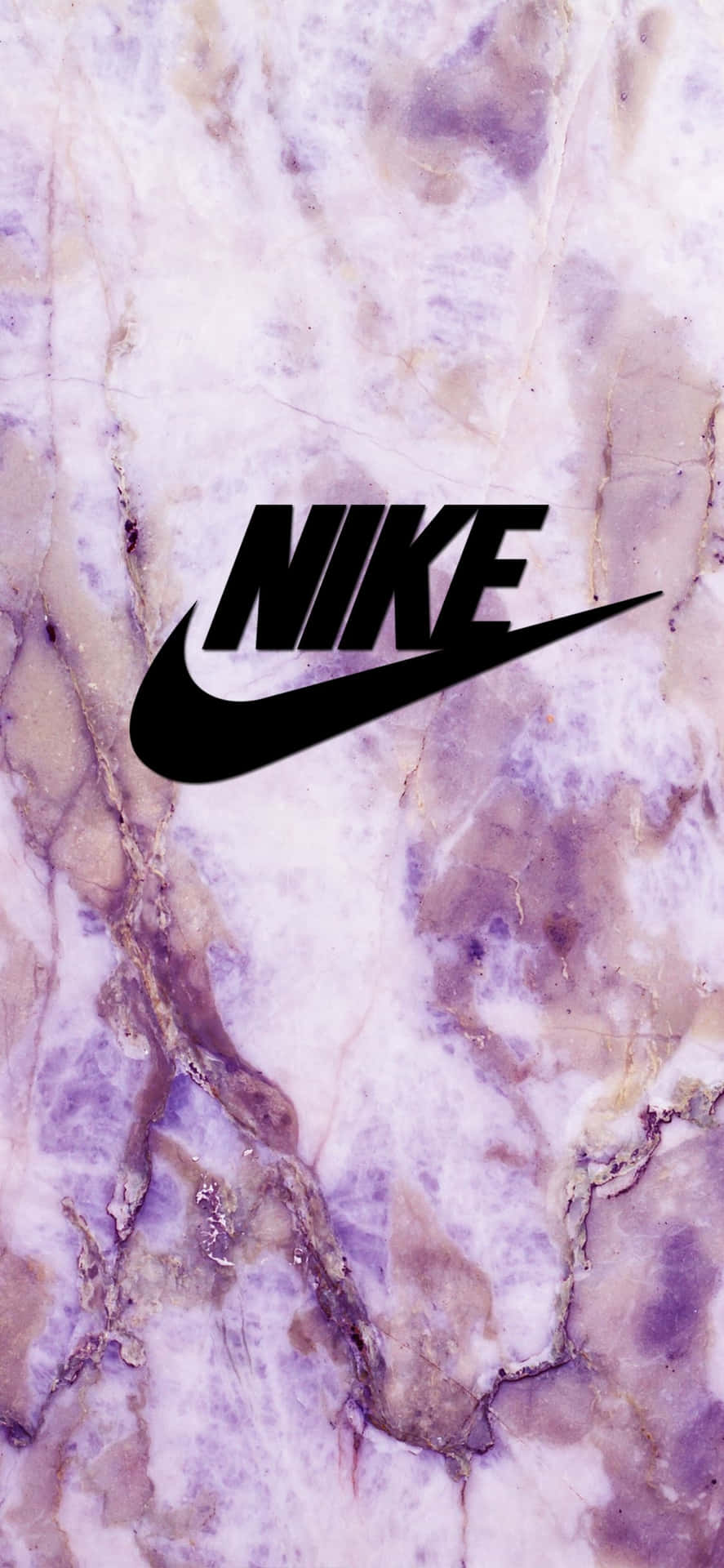 Logo De Nike Sobre Fondo De Mármol Fondo de pantalla