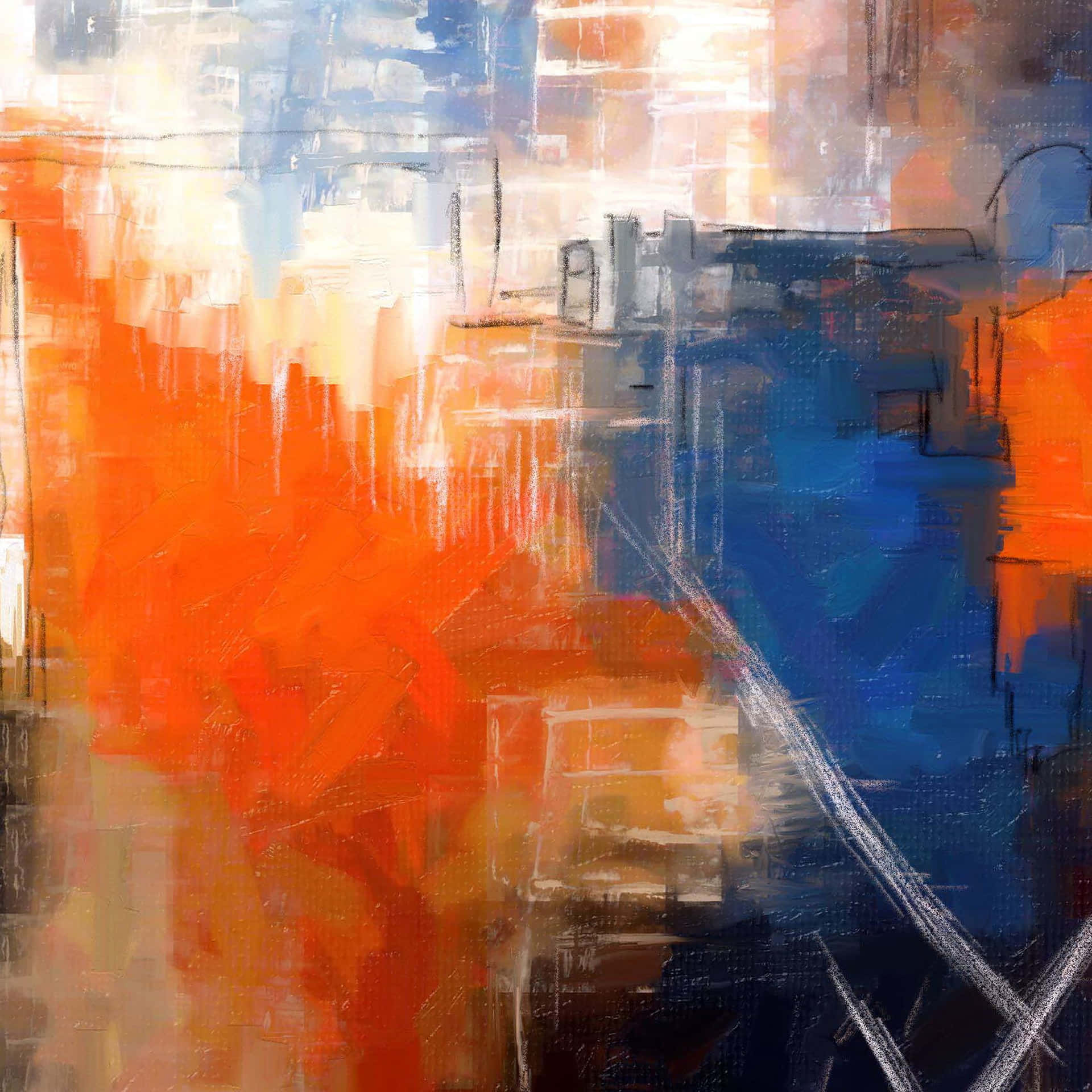 Sfondoastratto Di Pennellate Di Colore Per Dieta