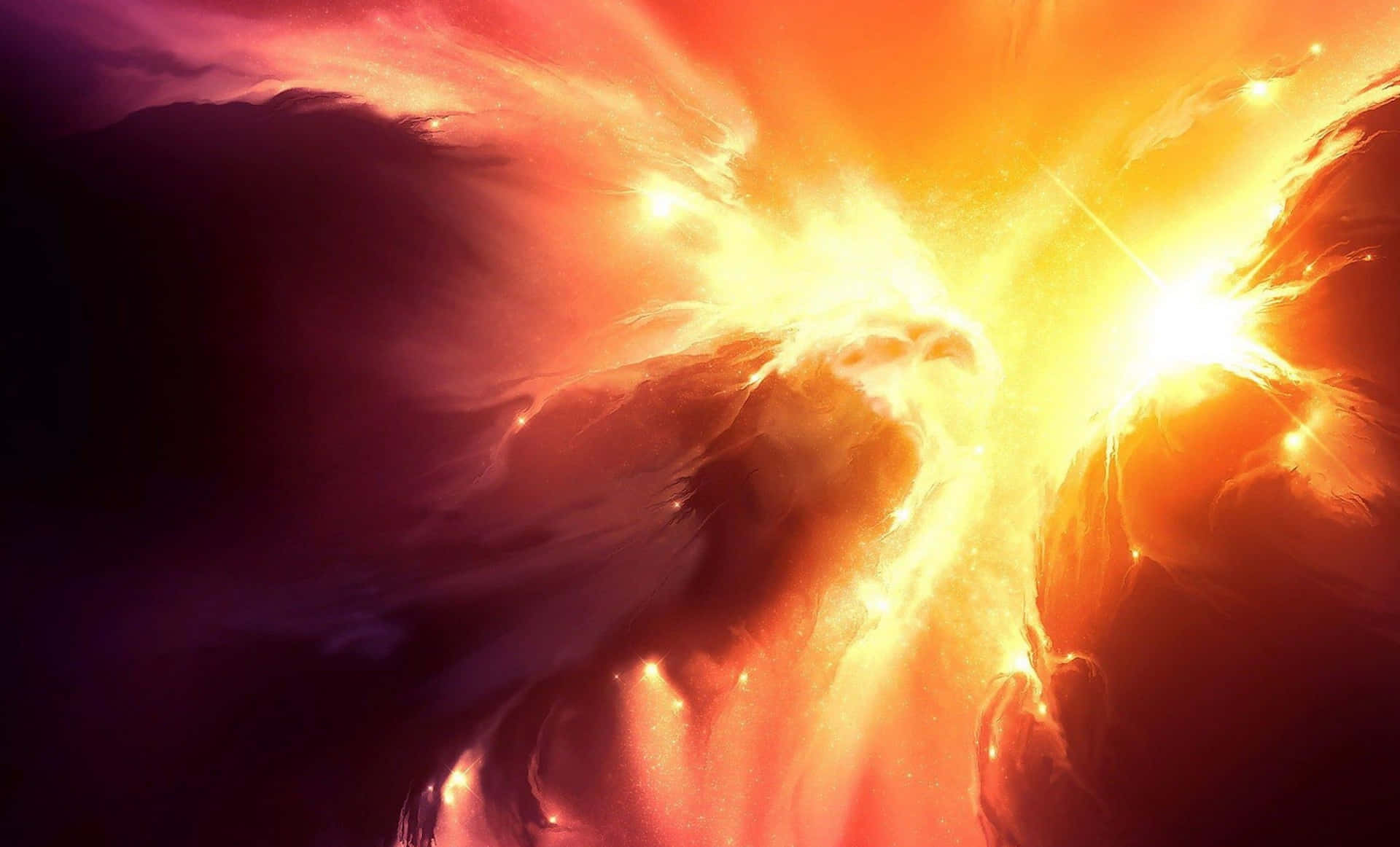 Storslåetphoenix-landskab