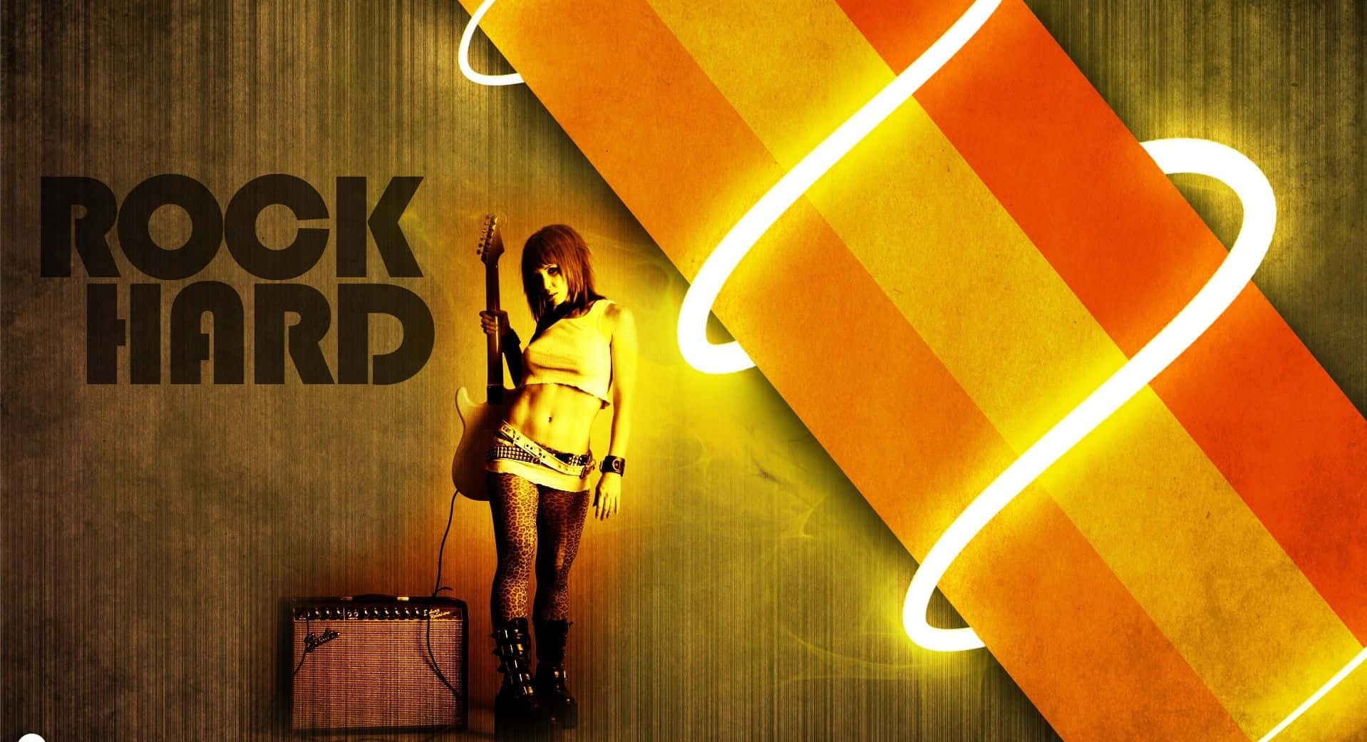 Låtrock & Rolls Rytmer Fylla Luften