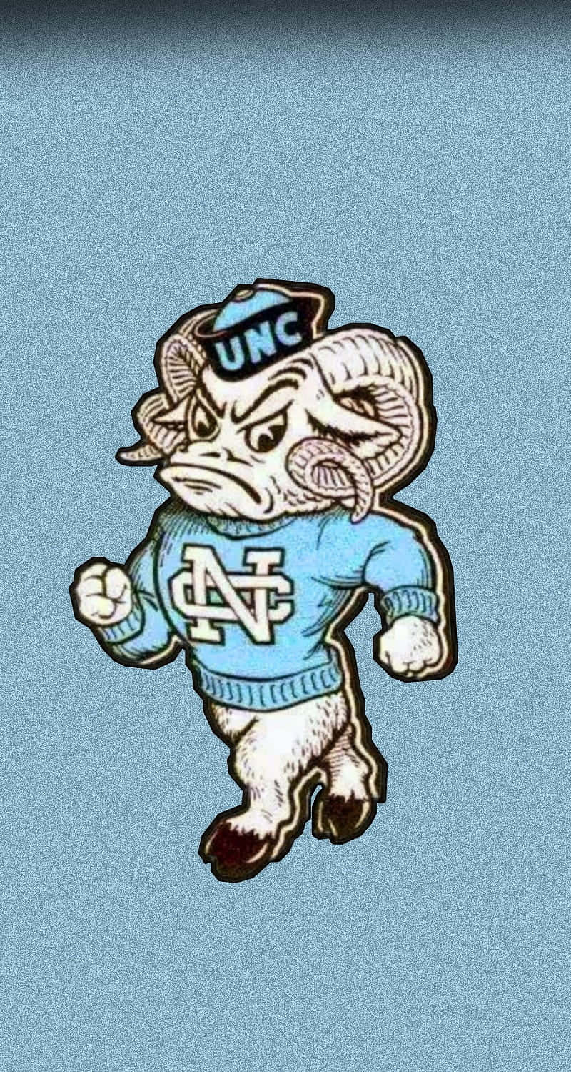 En Tegneserie Maskot Med Genser Bakgrunnsbildet