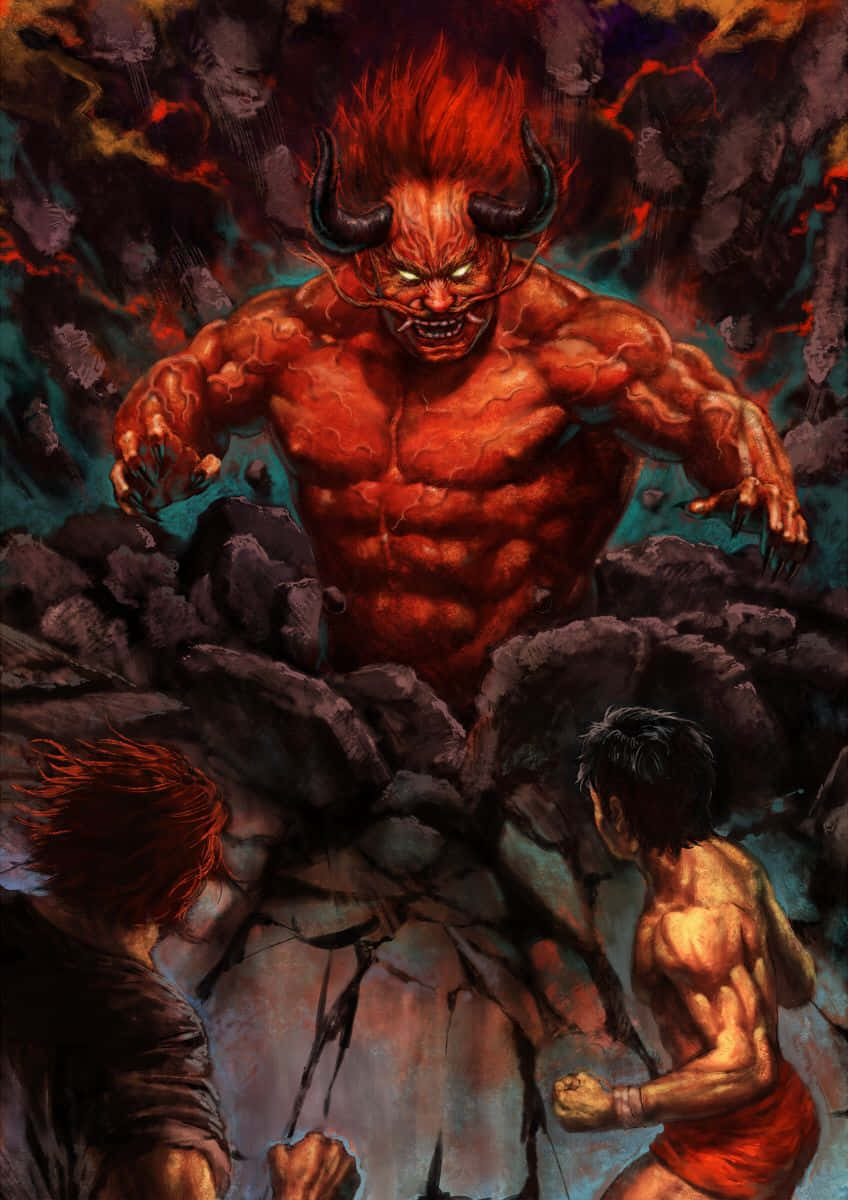 Yujiro Hanma 848 X 1200 Wallpaper