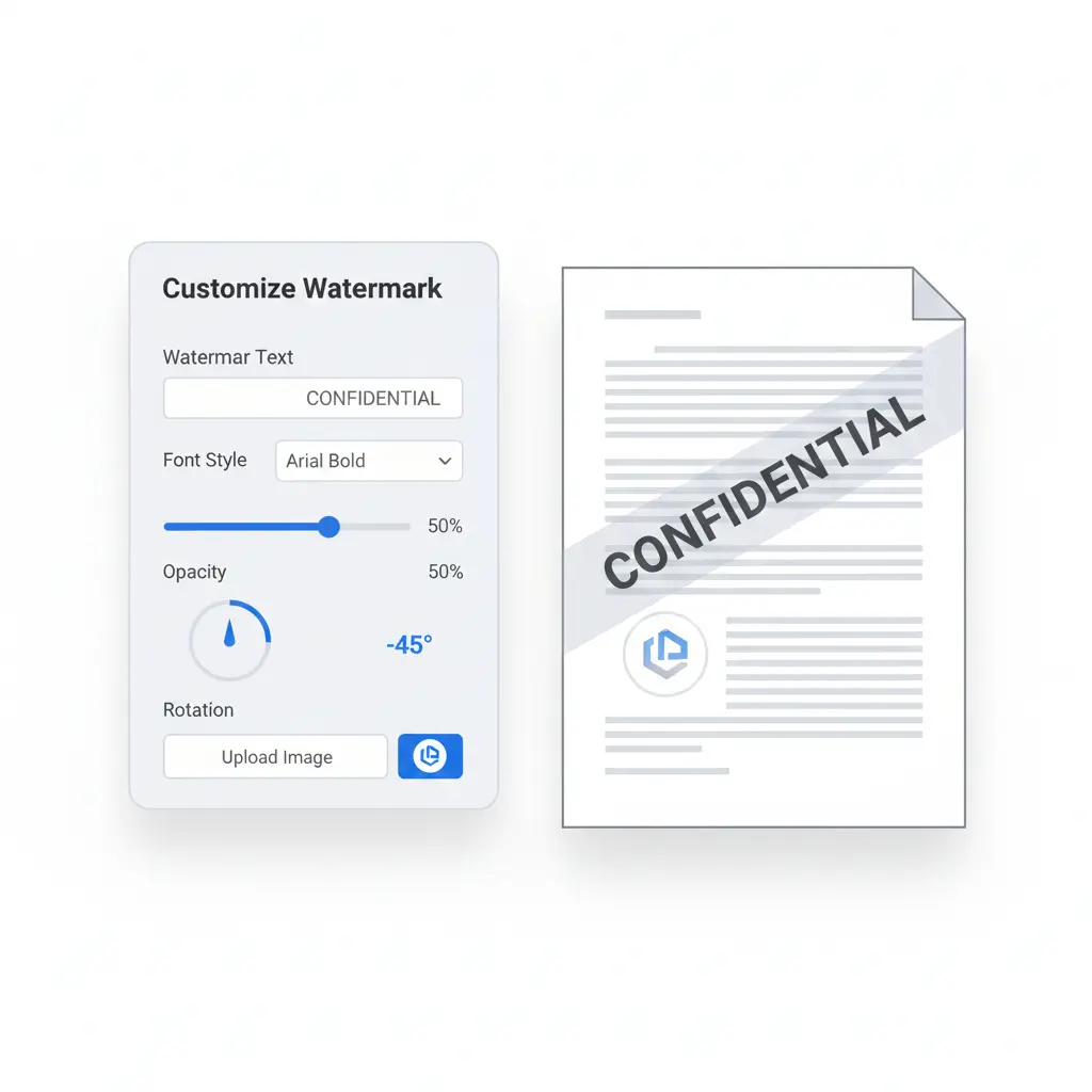 Rich, Custom Watermark Options Tailored to You Rich, Custom Watermark Options Tailored to You
