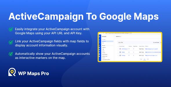 ActiveCampaign To Google Maps