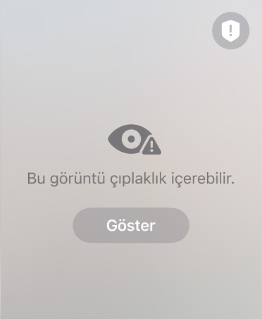 Çocuğunun görüntüleyebileceği hassas ve güvenli olmayan içerikler hakkında ebeveynlere veya vasilere otomatik olarak gönderilen bir mesaj