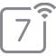 Wi‑Fi 7 logotipo piktograma