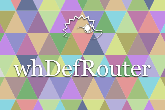 whDefRouter preview image