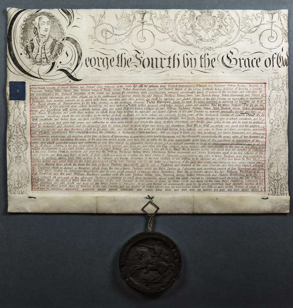 The Royal Charter of the Geological Society