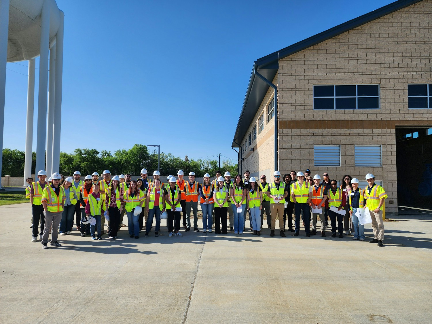 Employees get their feet wet at one of our Water/Wastewater Technical Trainings.