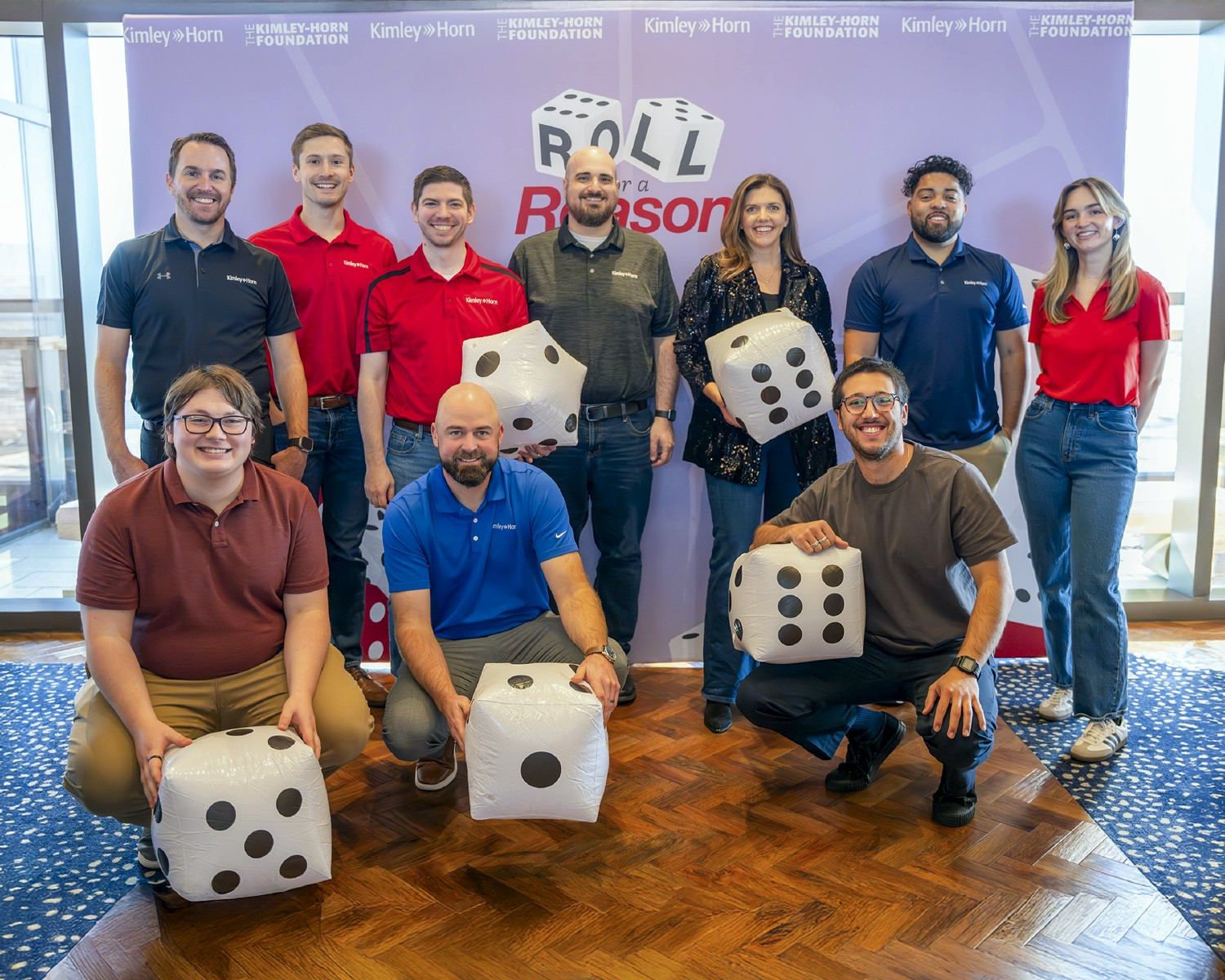 Let's roll! Employees played a firmwide dice game to raise more than $1M for local organizations.