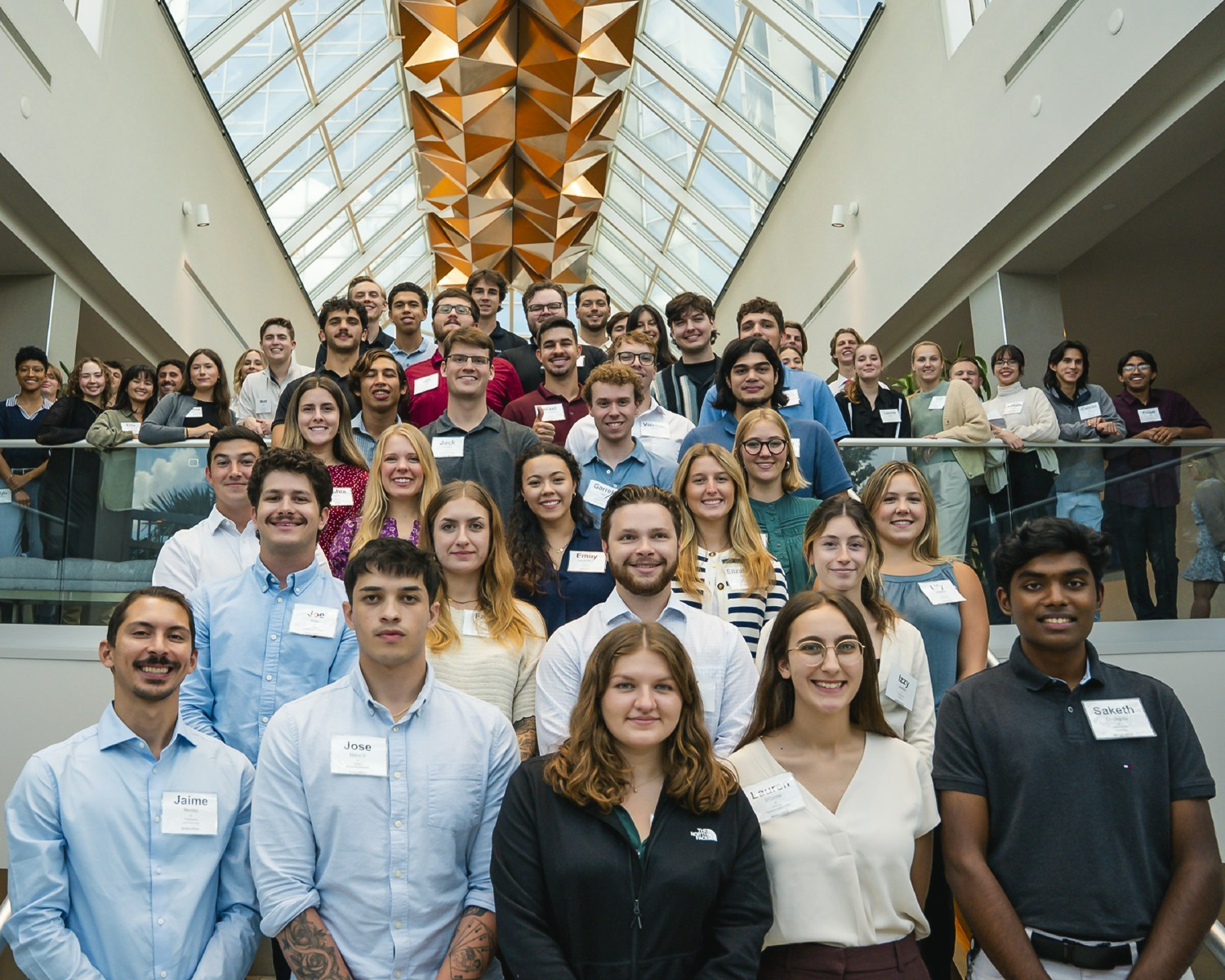 How many interns can we fit in a frame? Here's a group from our Florida region smiling for the camera.