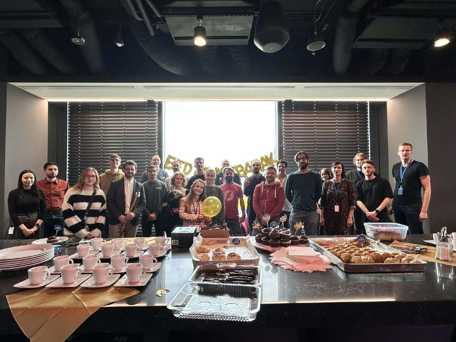 Boxers celebrated Eid Mubarak in community with delicious food.