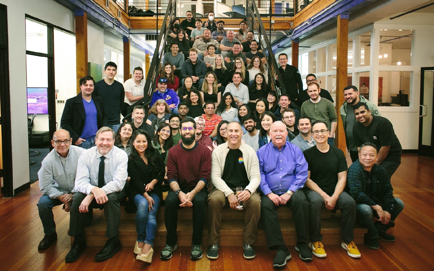 Quarterly All-Hands: We're a remote-first company, but we still enjoy meeting up in person.