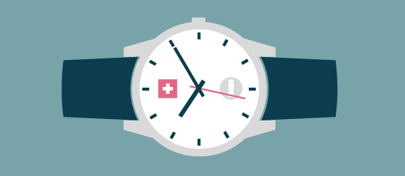 Image: Montre avec une croix suisse, symbole de protection de PI Image: Montre avec une croix suisse, symbole de protection de PI