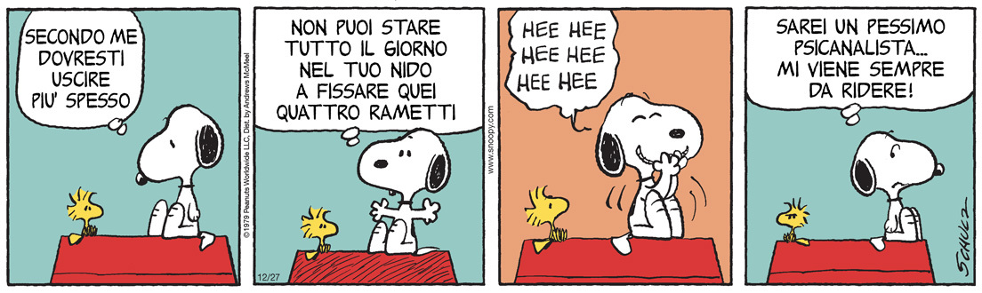 Peanuts 2025 dicembre 27