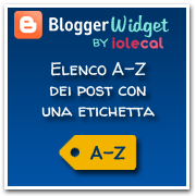 Elenco in ordine alfabetico dei post con una determinata etichetta elenco AZ