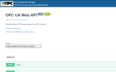 Was ist die OPC UA Web API?