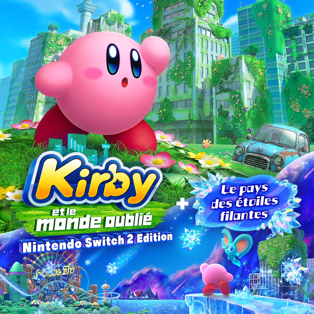 Kirby et le monde oublié – Nintendo Switch 2 Edition + Le pays des étoiles filantes