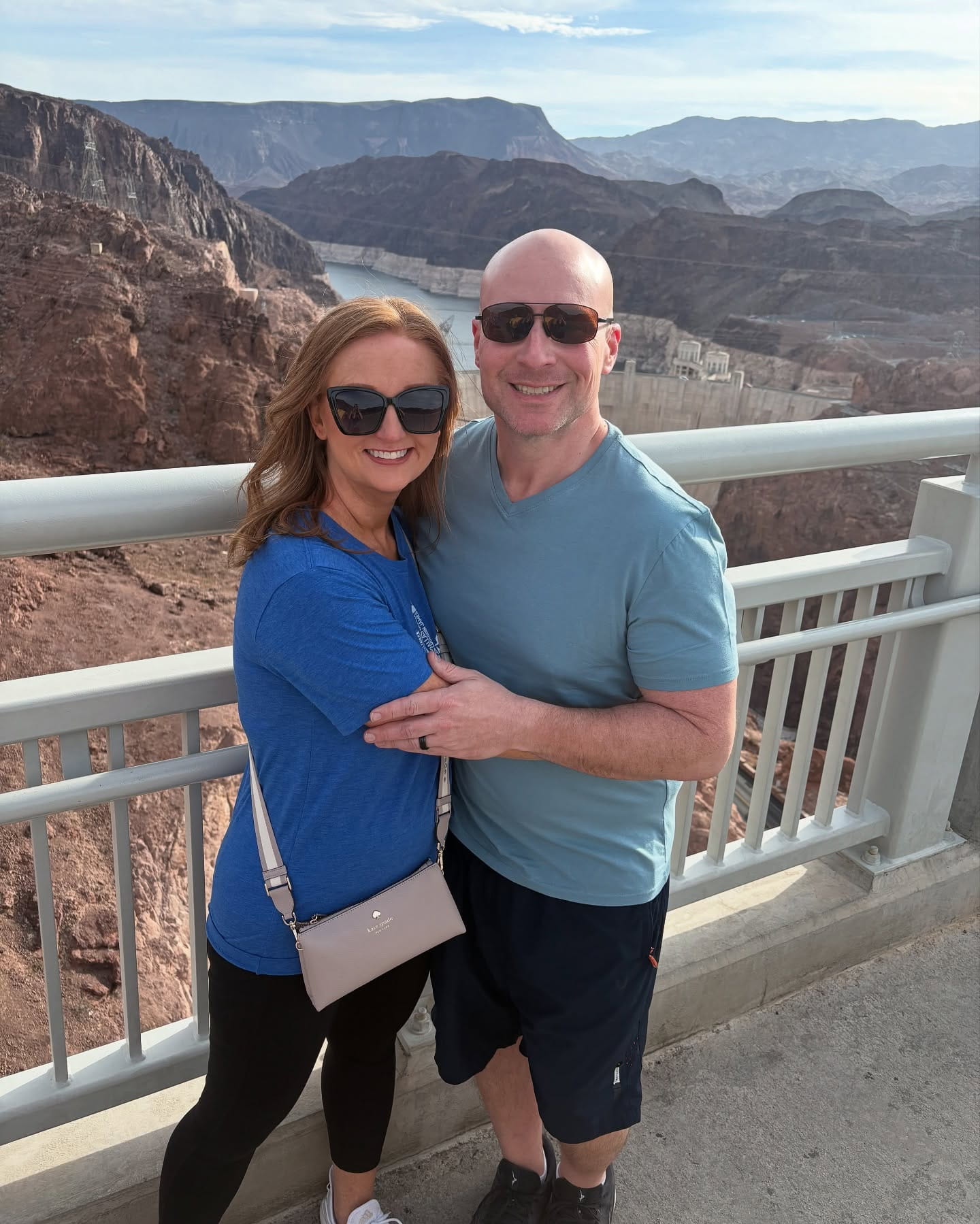 Brian Galardo posing with woman
