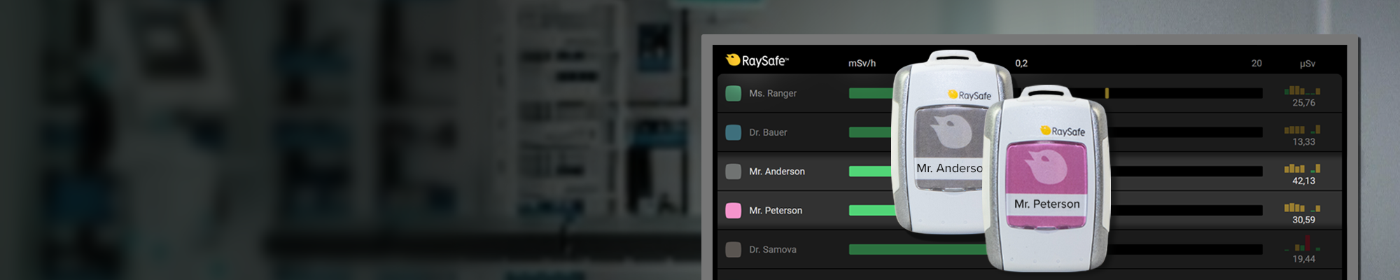 New RaySafe i3 OSD Feature