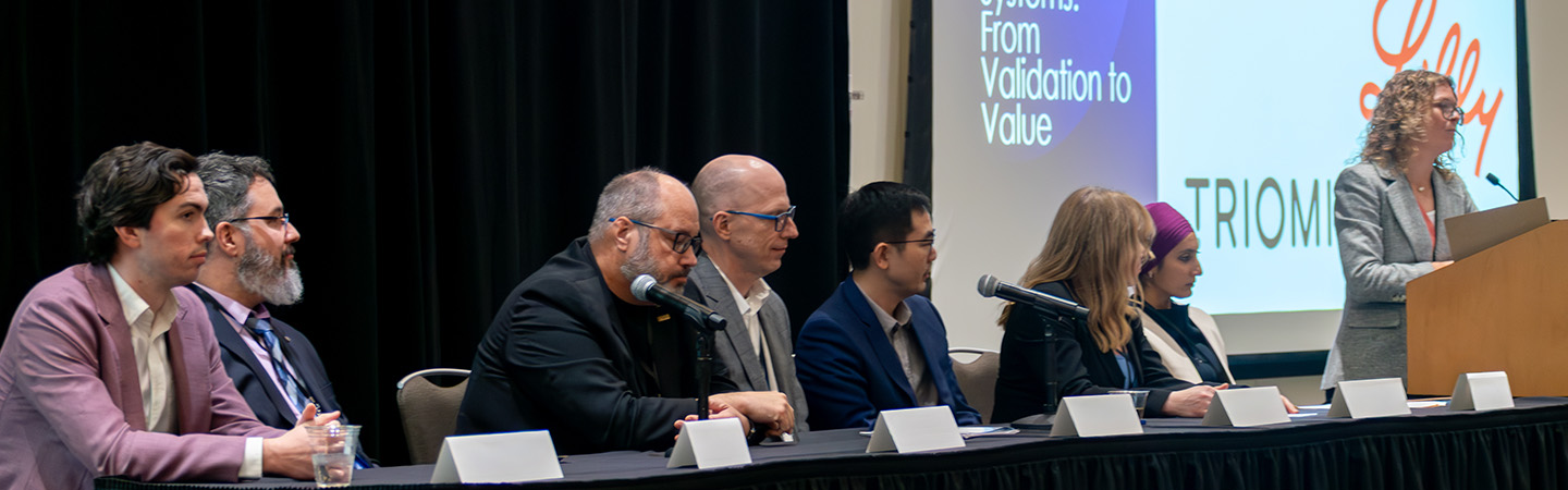 photo of a panel of participants