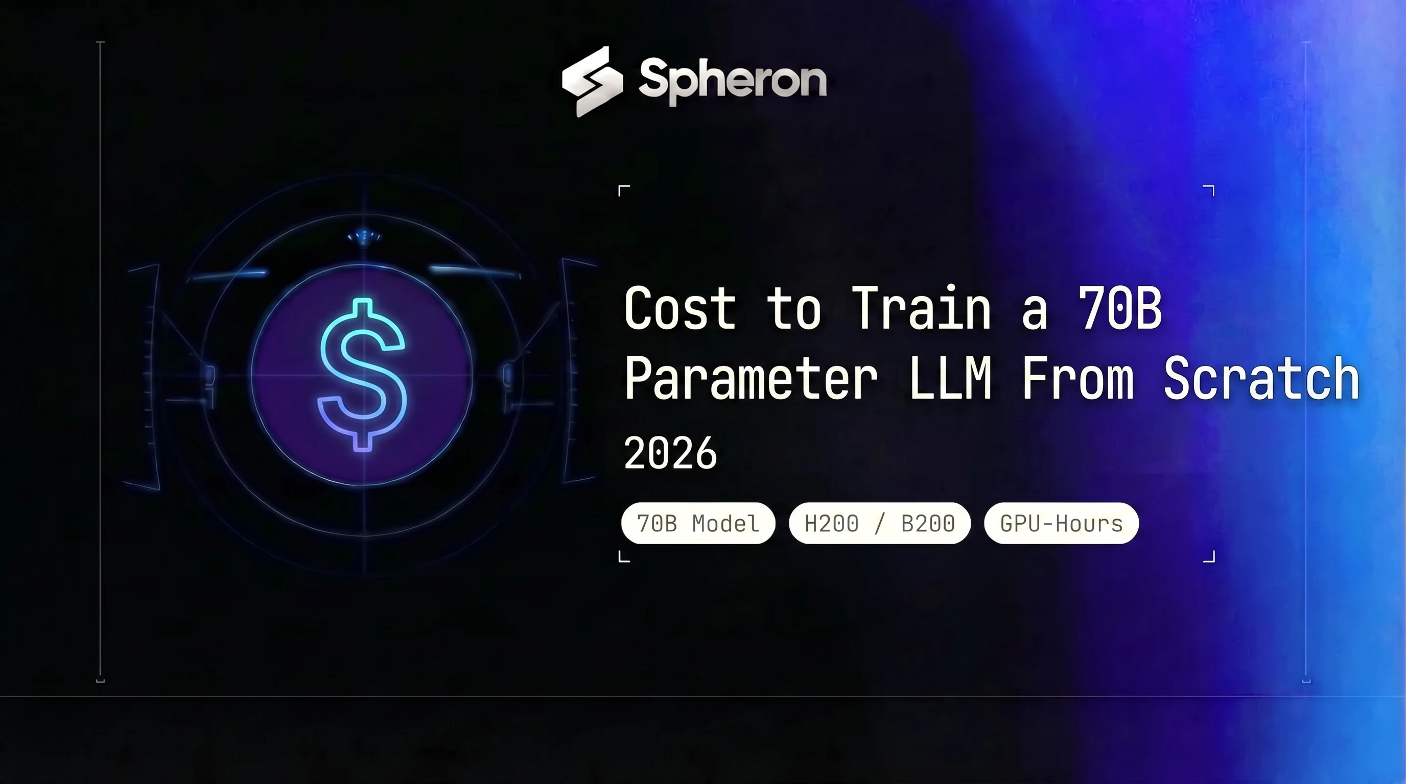 Cost to Train a 70B Parameter LLM From Scratch (2026)