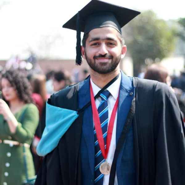 Picture of Shayan Anwar at graduation Picture of Shayan Anwar at graduation