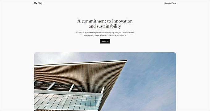 Standardtema för WordPress Standardtema för WordPress