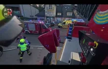Pożar w Ząbkach z perspektywy strażaka